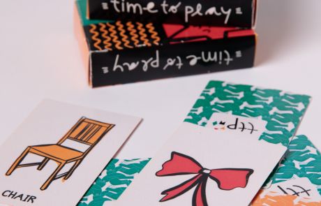 Jogo de cartas em inglês